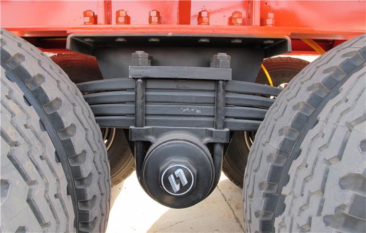 2 Axle 40 Foot Flatbed Trailer with Bogie Suspension for Sale