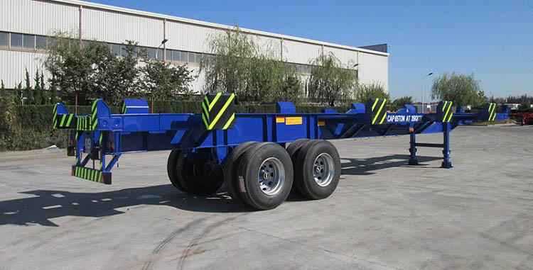 2 Axle Bomb Cart Trailer | 45 FT Combo Chassis for Sale