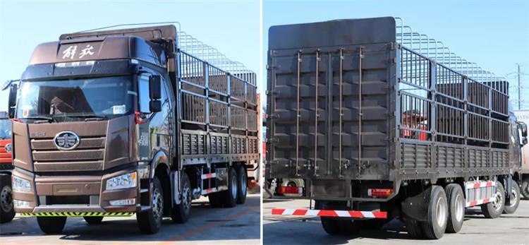 Faw J6P 460hp 8x4 Fence Cargo Truck for Cargo Transport