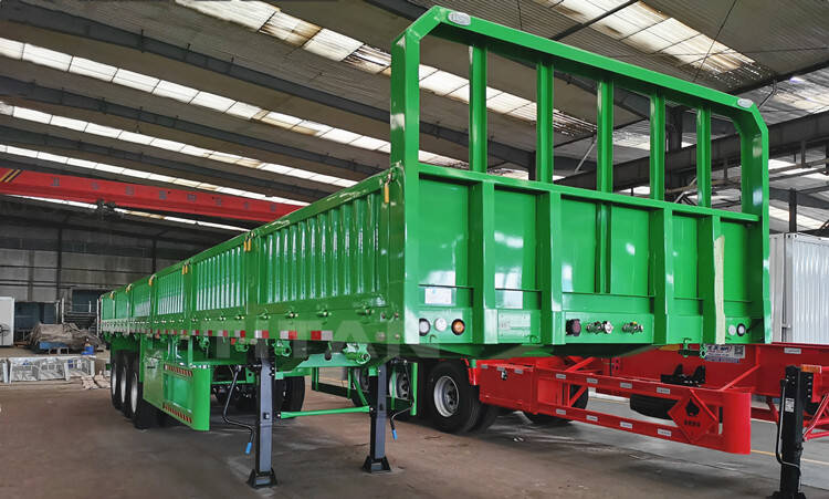 600mm High 40 Ton Sideboard Trailer for Sale
