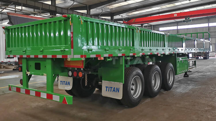 600mm High 40 Ton Sideboard Trailer for Sale