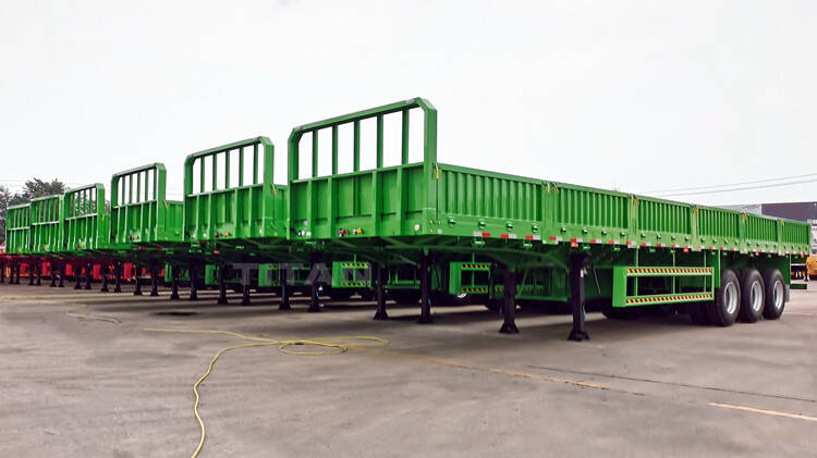 600mm High 40 Ton Sideboard Trailer for Sale