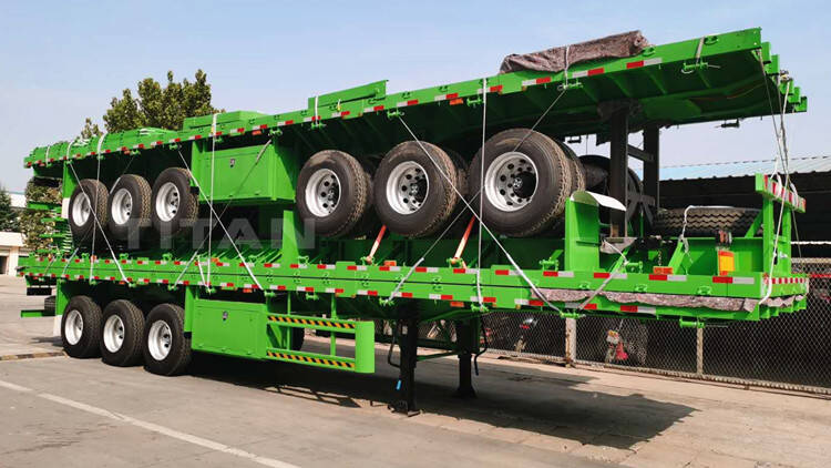 600mm High 40 Ton Sideboard Trailer for Sale