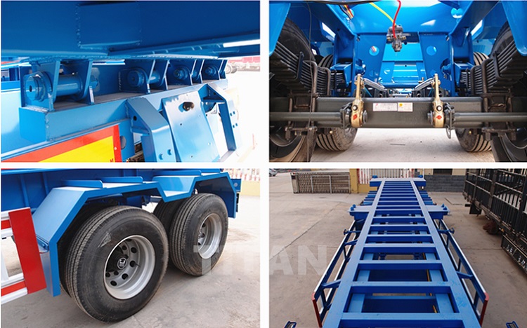 40 Foot Container Tipper Chassis Trailer for Sale