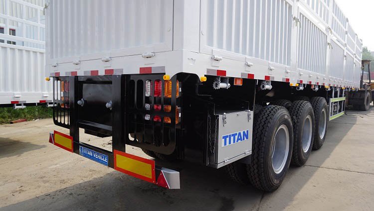 Tri Axle 60 Ton Stake Semi Trailer for Sale Manufacturer
