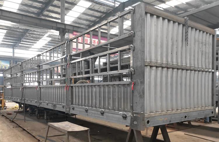 Tri Axle 60 Ton Stake Semi Trailer for Sale Manufacturer
