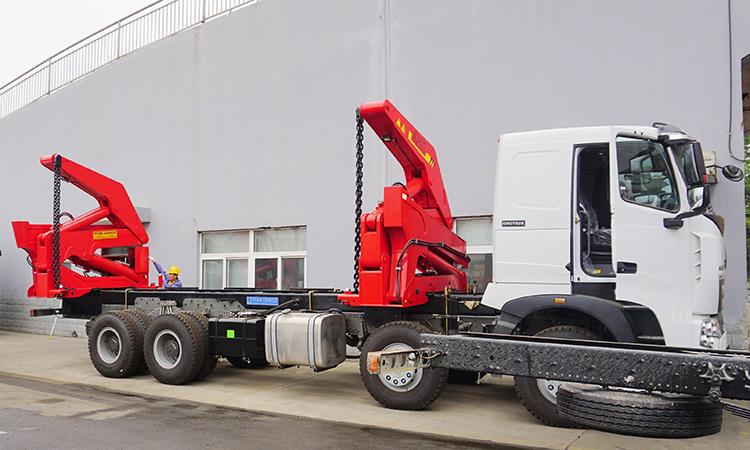 20Ft Container Self Loader Side Lifter Truck for Sale