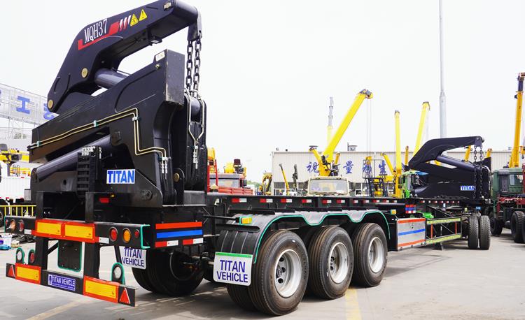 China 40 Ton Container Side Lifter Trailer for Sale