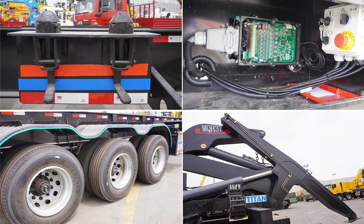 China 40 Ton Container Side Lifter Trailer for Sale