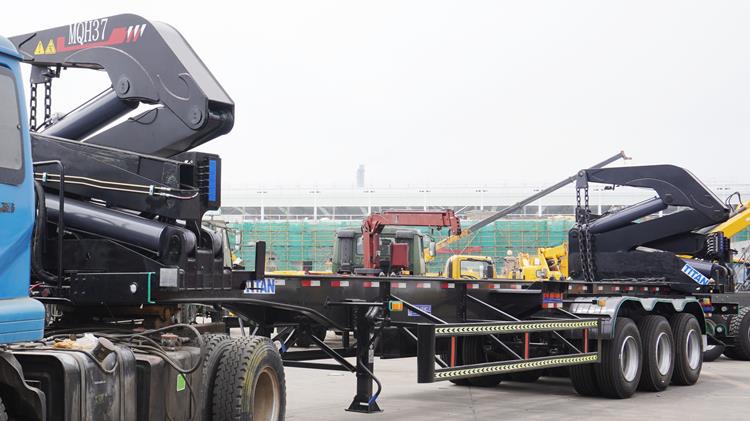 China 40 Ton Container Side Lifter Trailer for Sale