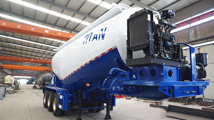 40 Ton Dry Bulk Cement Tanker Trailer for Sale Near Me