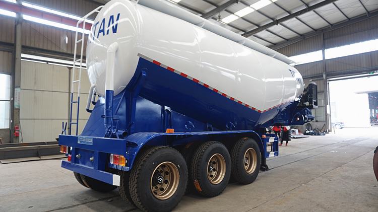 40 Ton Dry Bulk Cement Tanker Trailer for Sale Near Me