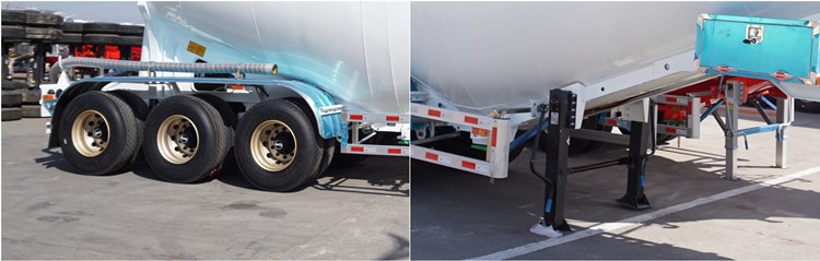 Tri Axle 50 Ton Cement Bulker Truck for Sale Price