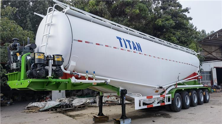 5 Axle 60cbm Pneumatic Dry Bulk Tanker Trailer for Sale