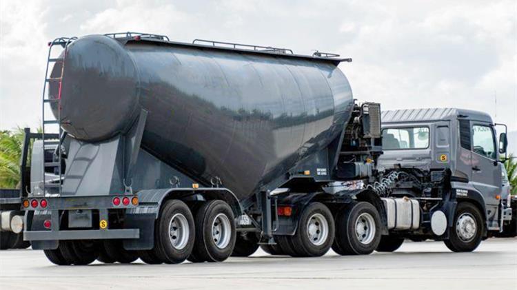 2 Axle 30m3 Cement Silo Semi Trailer for Sale