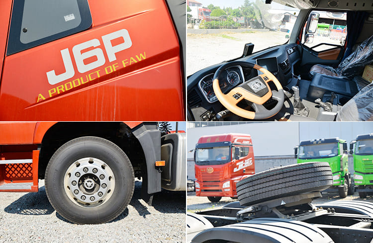 J6P Truck Faw 6x4 Tractor Head Price for Sale in Guinea