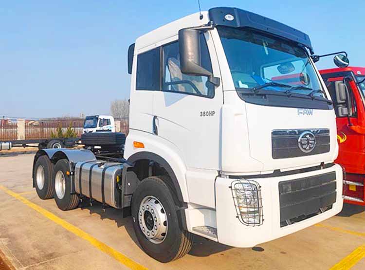 Faw J5P Hp 380 Tractor Truck for Sale in Tanzania