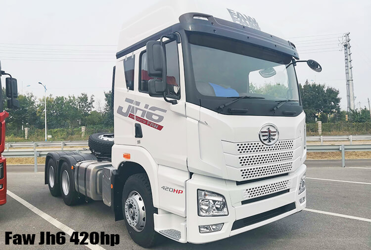 Faw Jh6 420 Hp Tractor Truck for Sale in Tanzania