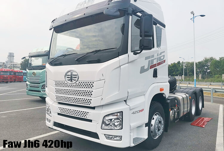 Faw Jh6 420 Hp Tractor Truck for Sale in Tanzania