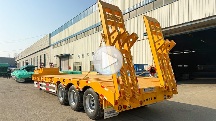 3 Axle 60 Ton Semi Lowbed Trailer for Sale in Jamaica