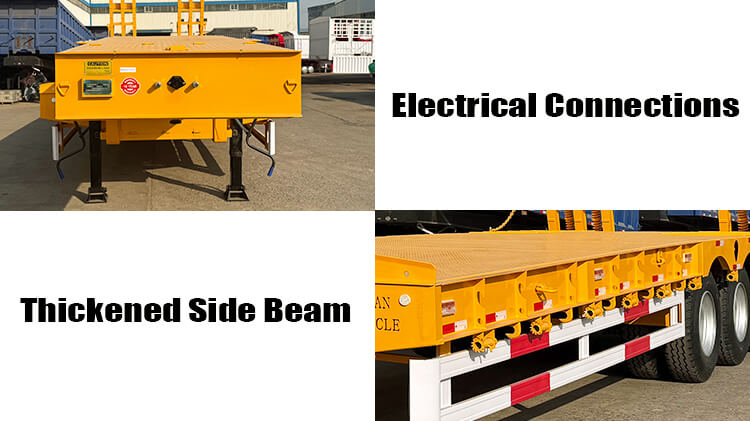 3 Axle 60 Ton Semi Lowbed Trailer for Sale in Jamaica