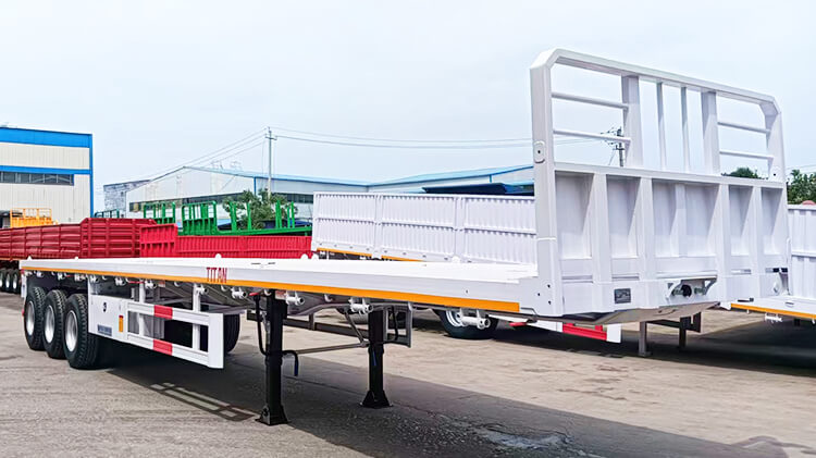 3 axle flatbed trailer for sale in Dar es Salaam Tanzania