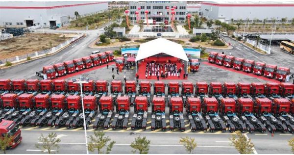 FAW Jiefang Received an Order for 500 Units of J6P Trucks from Mongolia