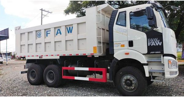 FAW J6P 390 Tipper Truck Price is gonna ship to Philippines 