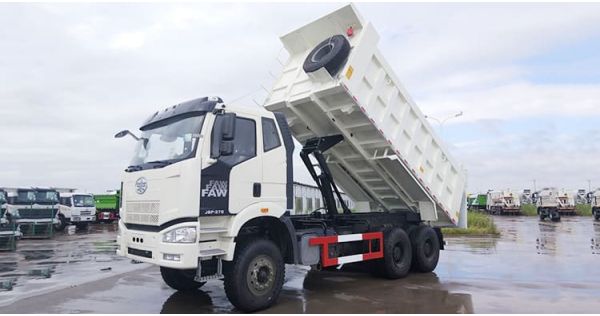 Faw J6P 365 6x4 Dump Truck will be shipped to Philippines