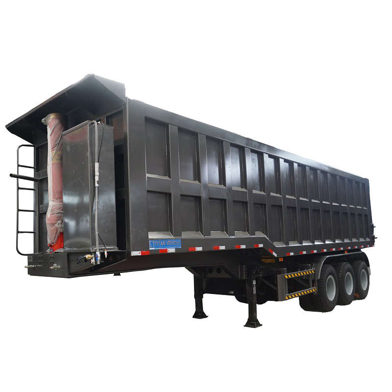 80 Ton End Dump Trailer