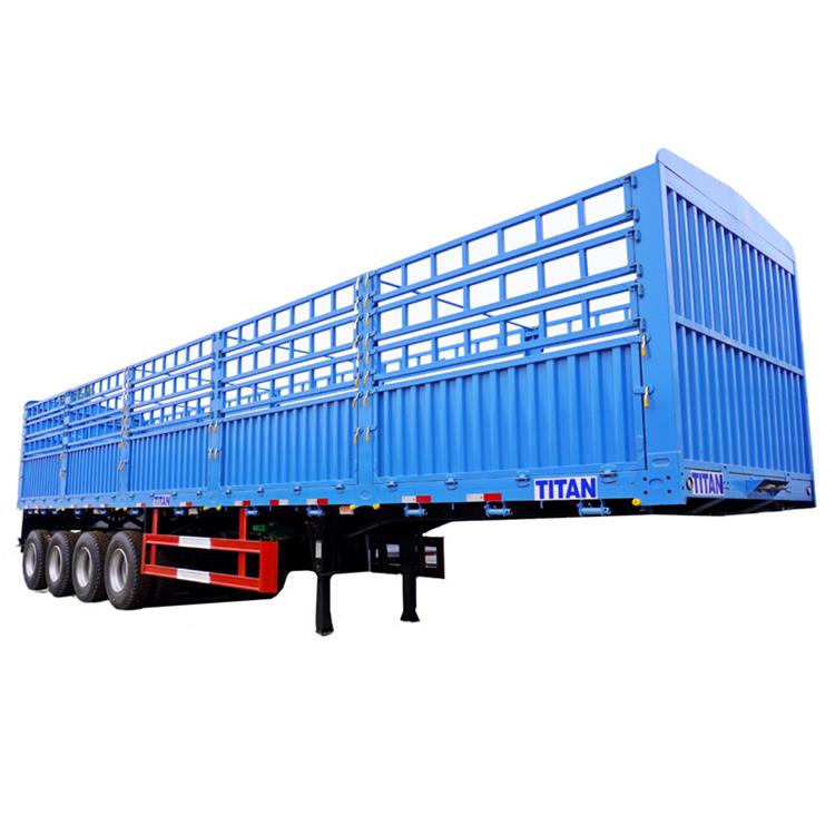 4 Axle 80T Cargo Transport Trailer