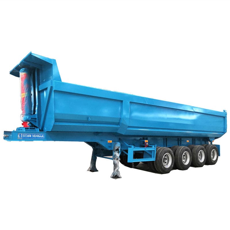 4 Axle Semi Tipper Trailer