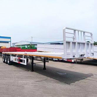 3 Axle Flatbed Trailer 