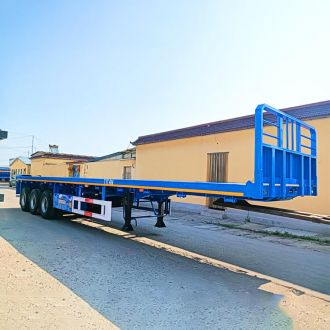 3 Axle Semi Flatbed Trailer